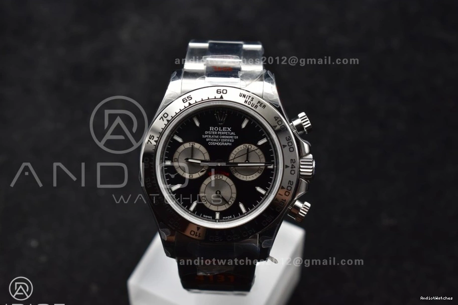 Classic Bracelet V 126509 Edition QF 1:1 Silver SH4131 on Daytona 794 Black SS Best Dial 0815